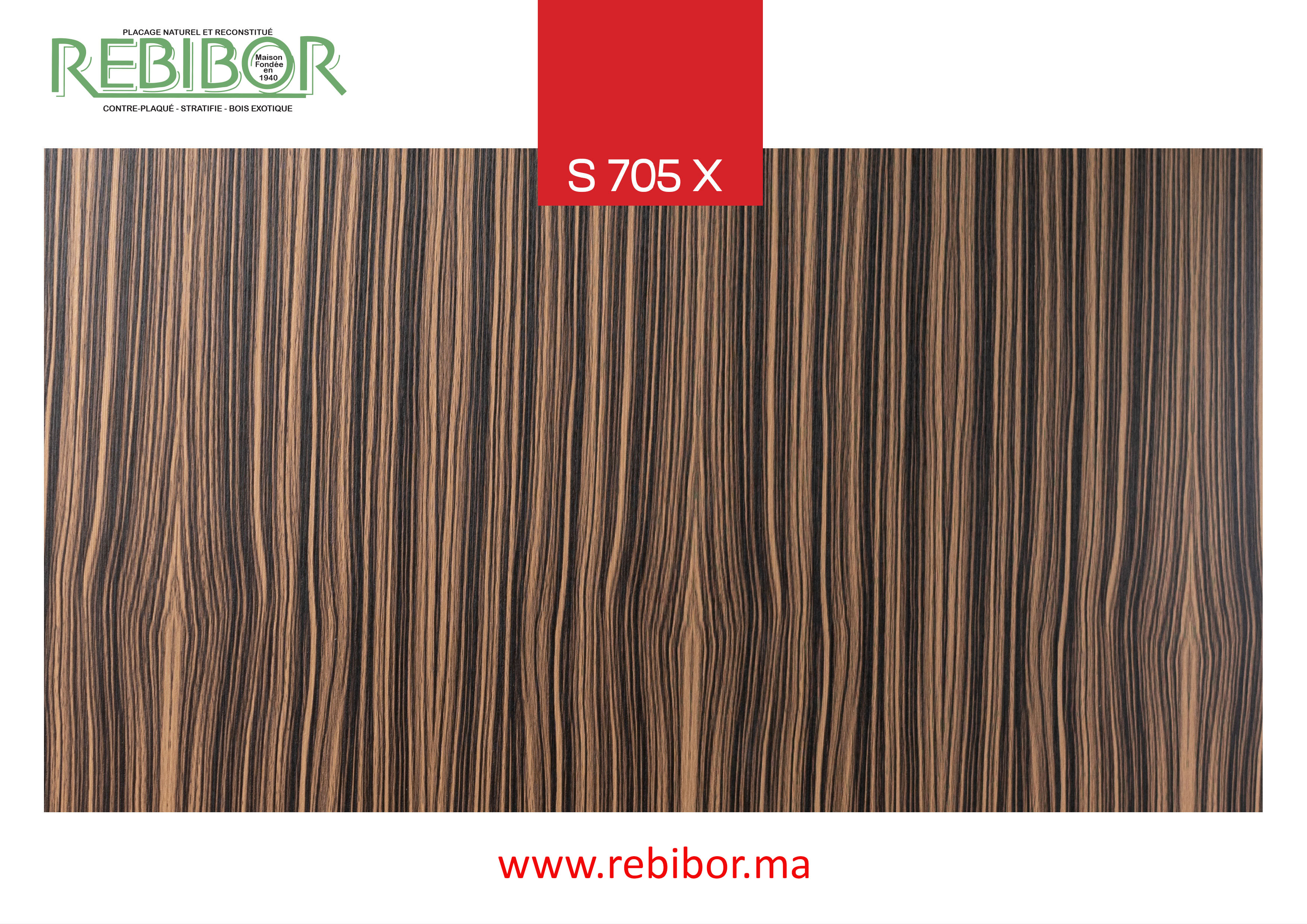 LAM REF S705X ZEBRANO
